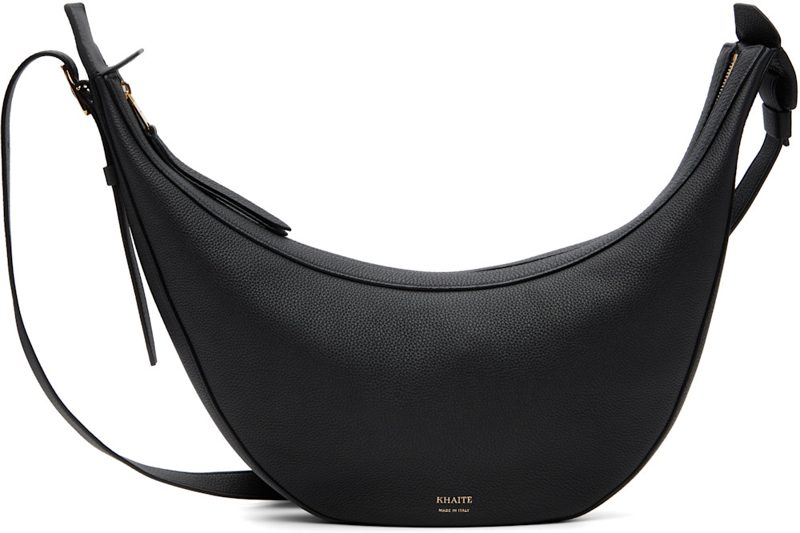 Black Small Augustina Crossbody Bag 252914F048019