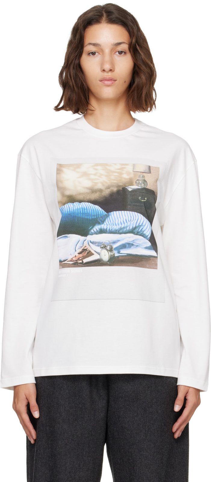 오프화이트 Photograph Long-Sleeve T-shirt 262249F110017