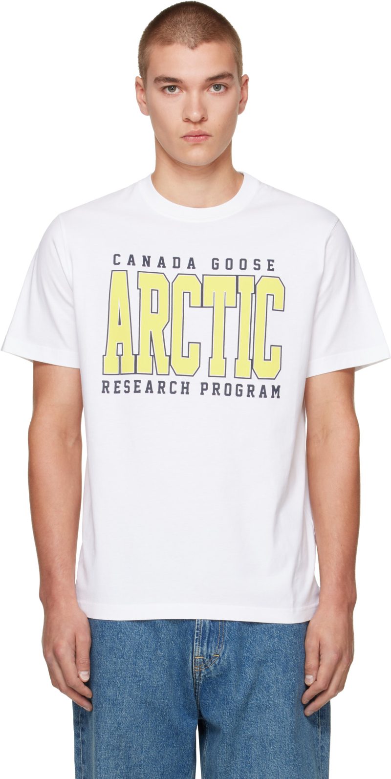 White Ocra Arctic T-shirt 262014M213000