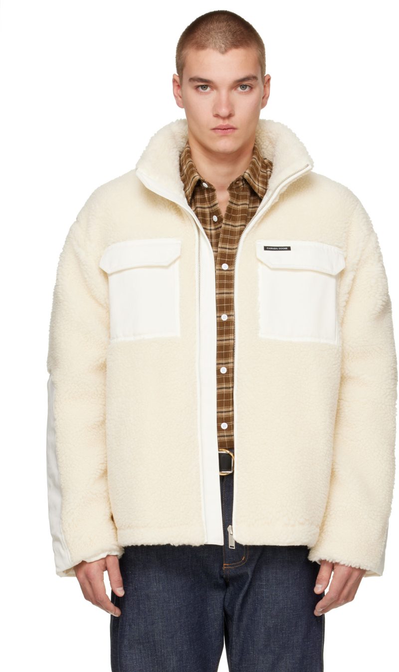 오프화이트 Harrier Fleece Jacket 262014M180002