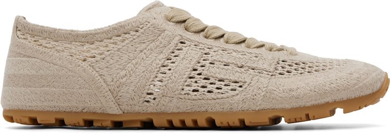 Beige Racer 45 Macrame Sneakers 261251F128010