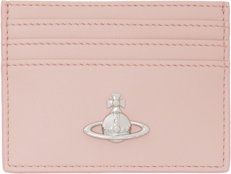 Pink Flat Card Holder 262314F037032