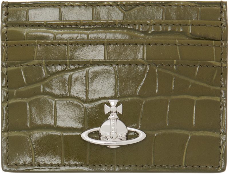 Khaki Flat Card Holder 262314F037036