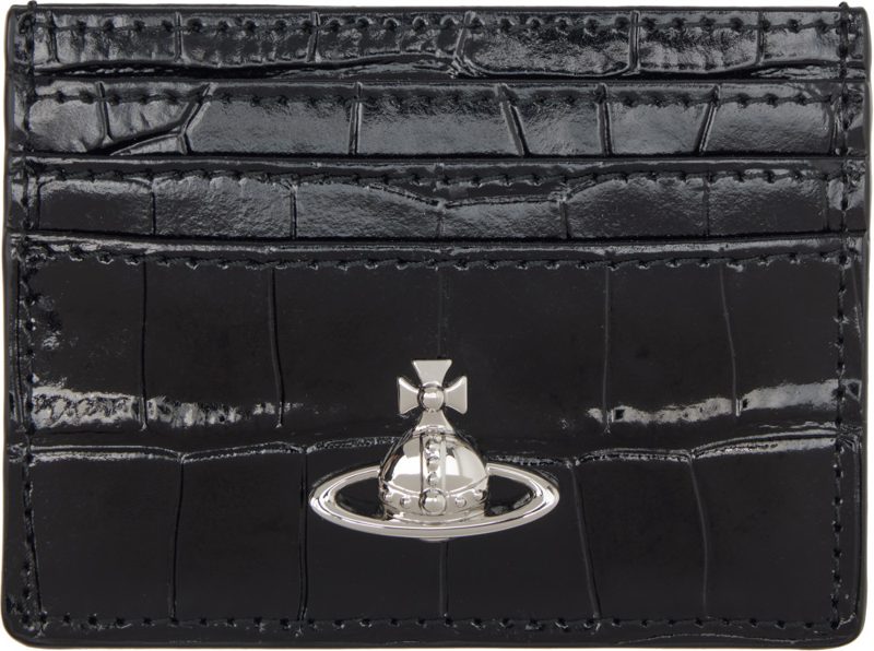 Black Flat Card Holder 262314F037037