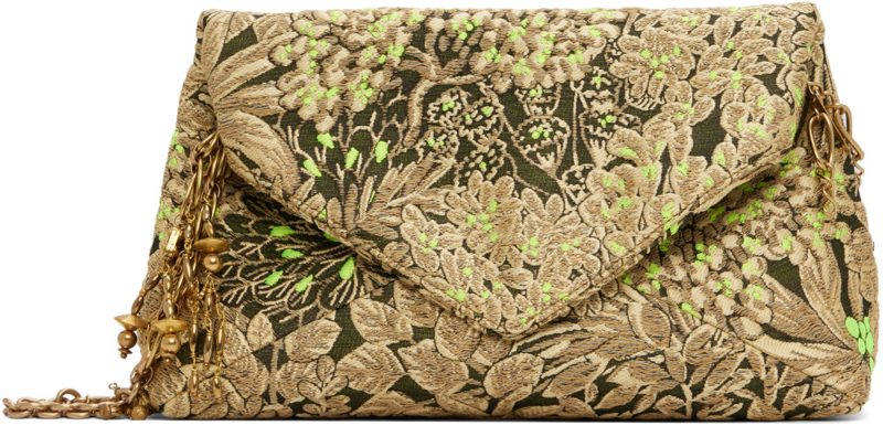 Green Medium Envelope Bag 262358F044003