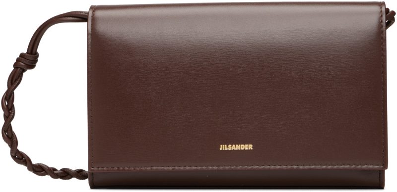 Brown Tangle Strap Wallet Bag 262249F048015