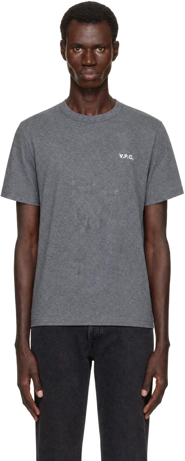 Gray Boxy Petit VPC T-shirt 252252M213028