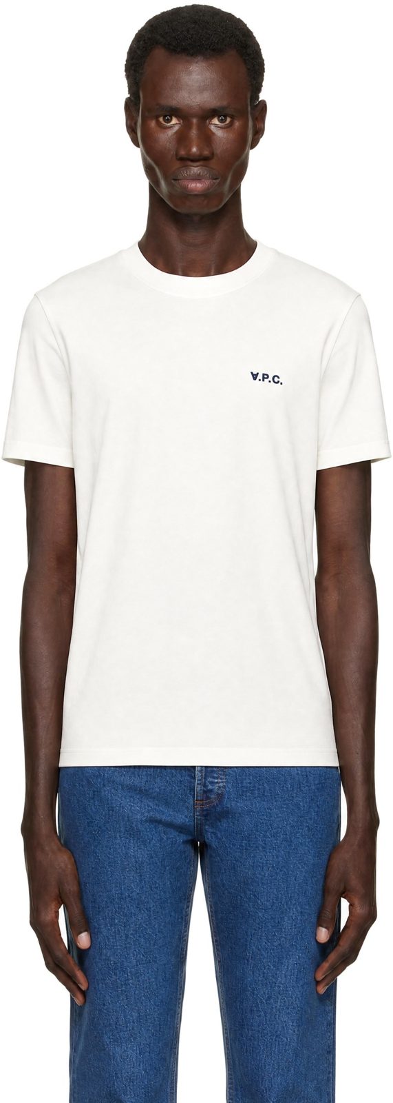 White Boxy Petit VPC T-shirt 252252M213030