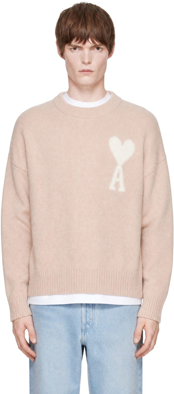 Pink Ami de Coeur Sweater 232482M201002