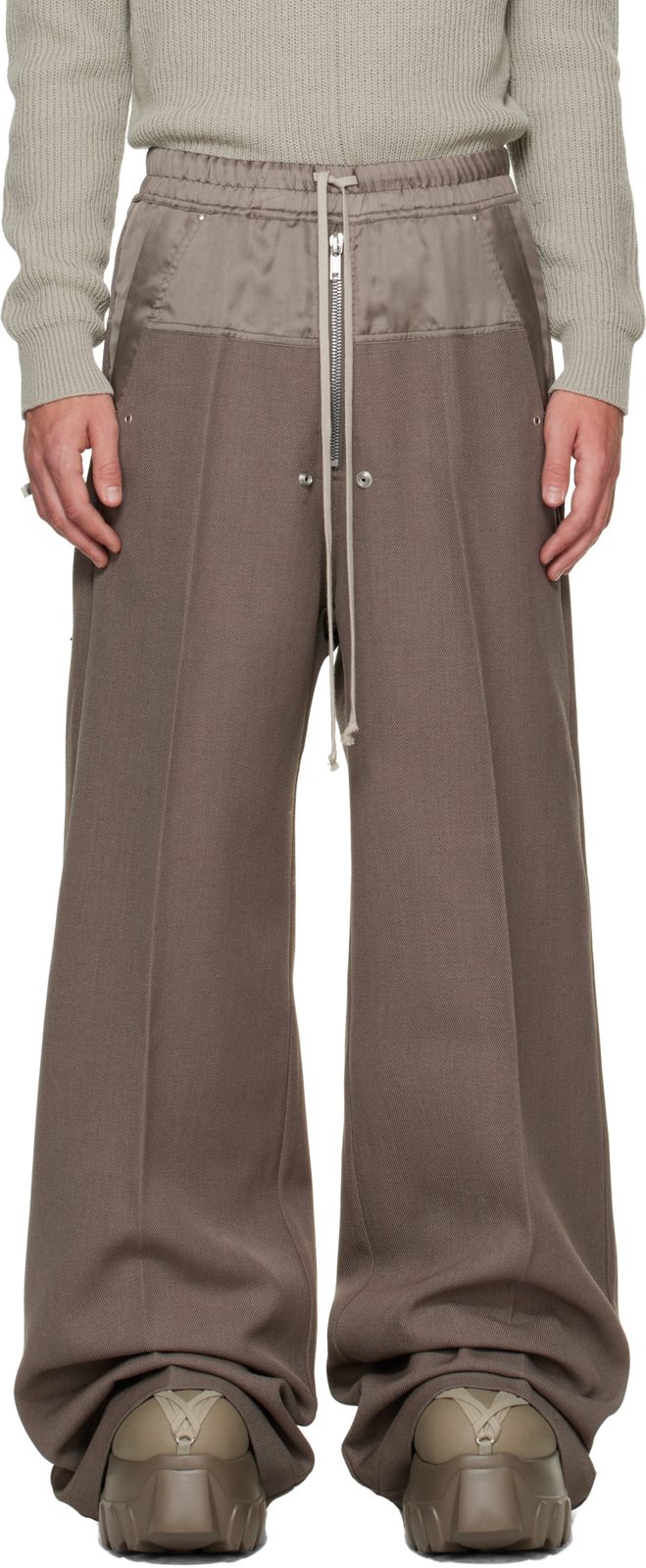 Gray Tower Wide Bela Trousers 262232M191078