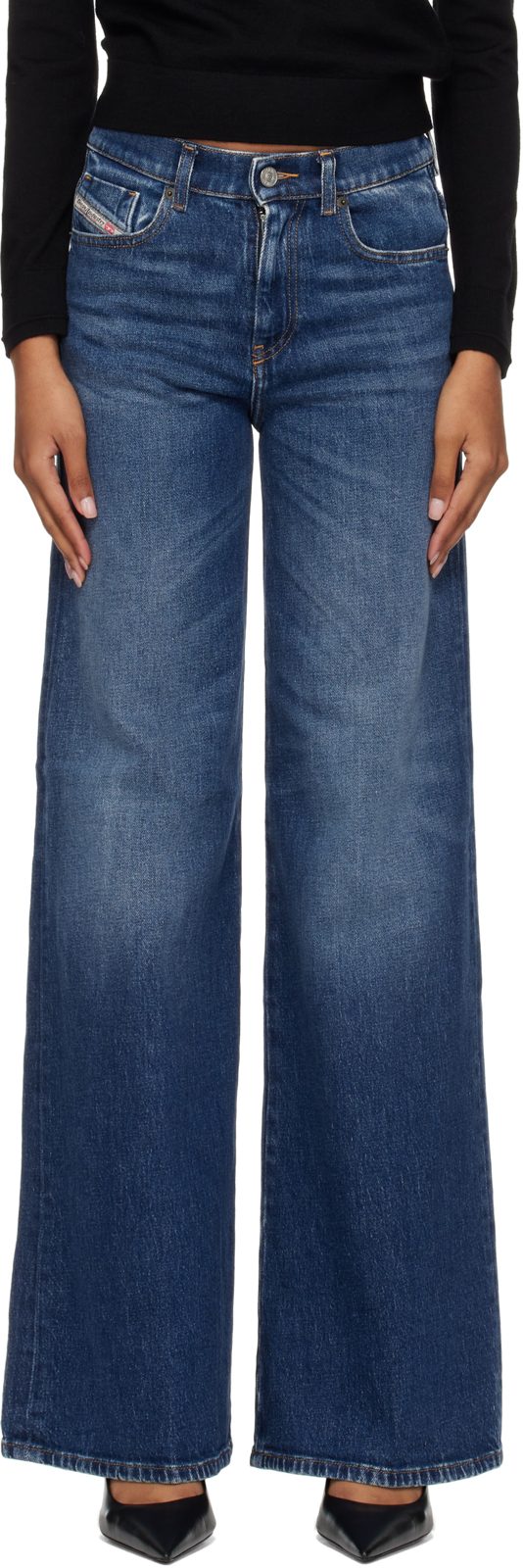 Blue 1978 D-Akemi Flare Jeans 262001F069007
