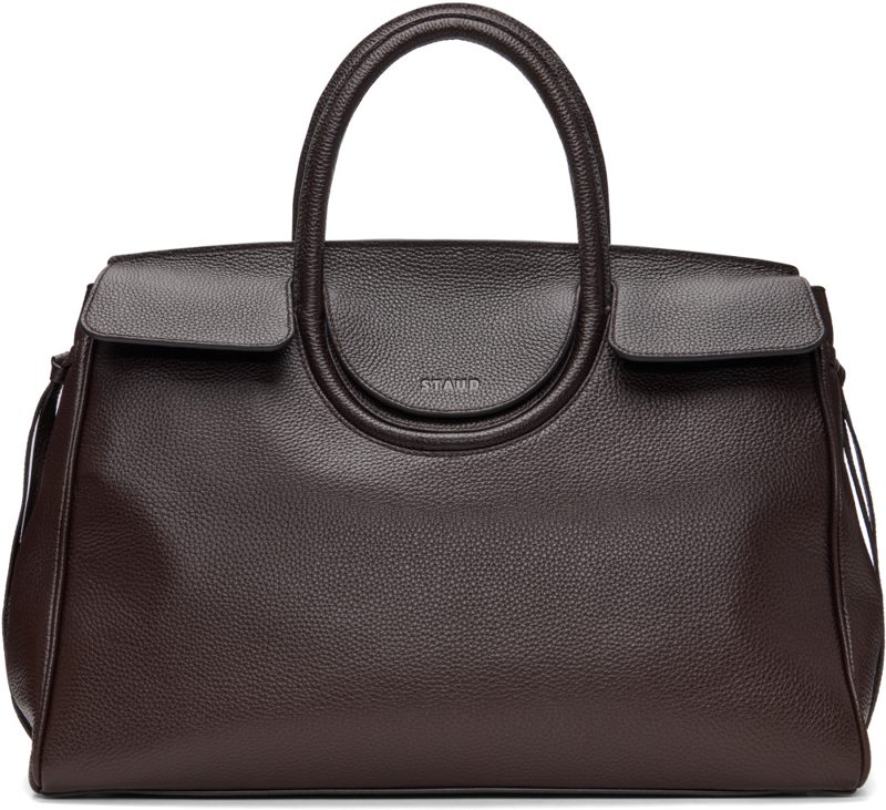 Staud Brown Maude Carryall Bag 262386F046004