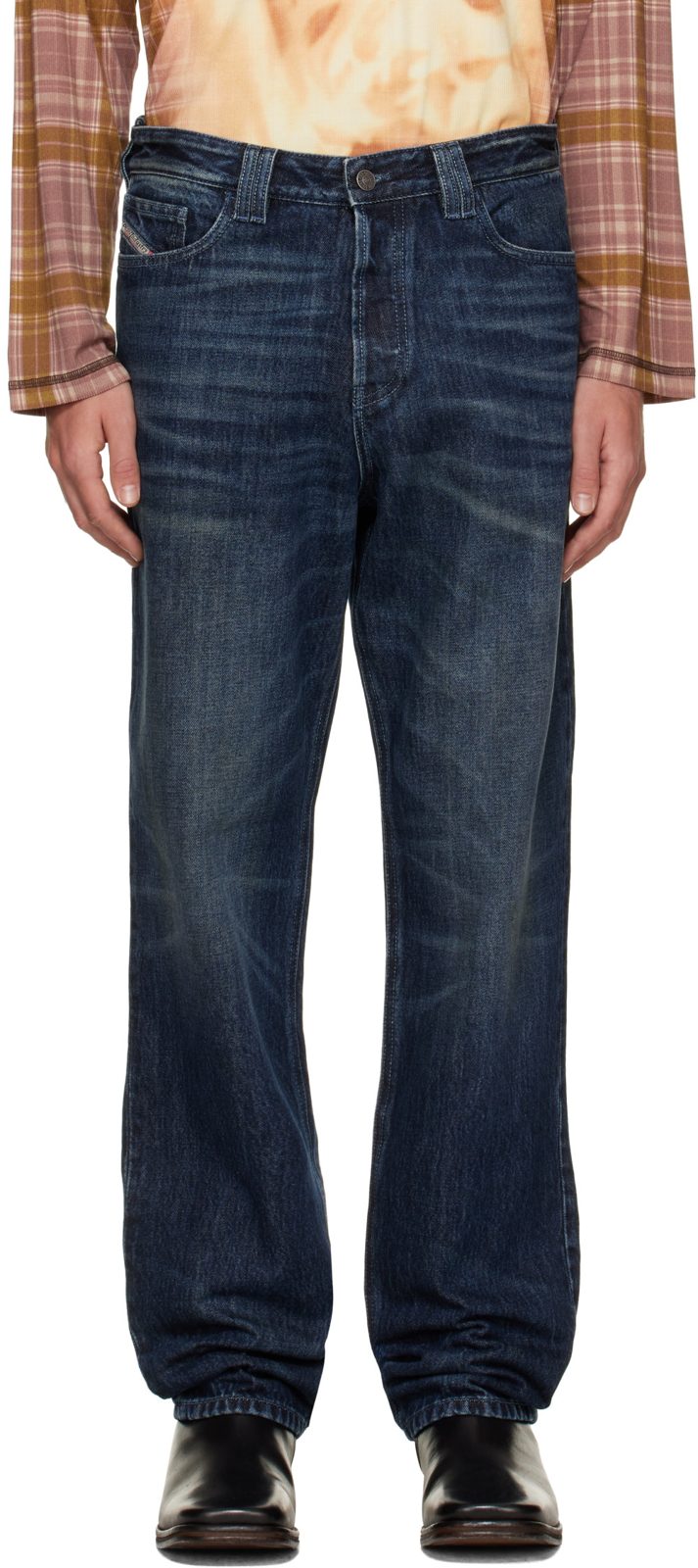Navy 1991 D-Voeed-Fsj3 Jeans 262001M186040