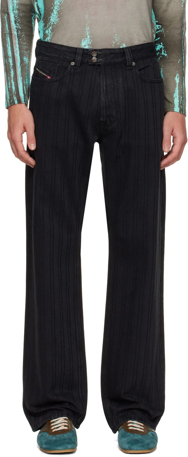 Black 1980 D-Eeper-Ra Jeans 262001M186015