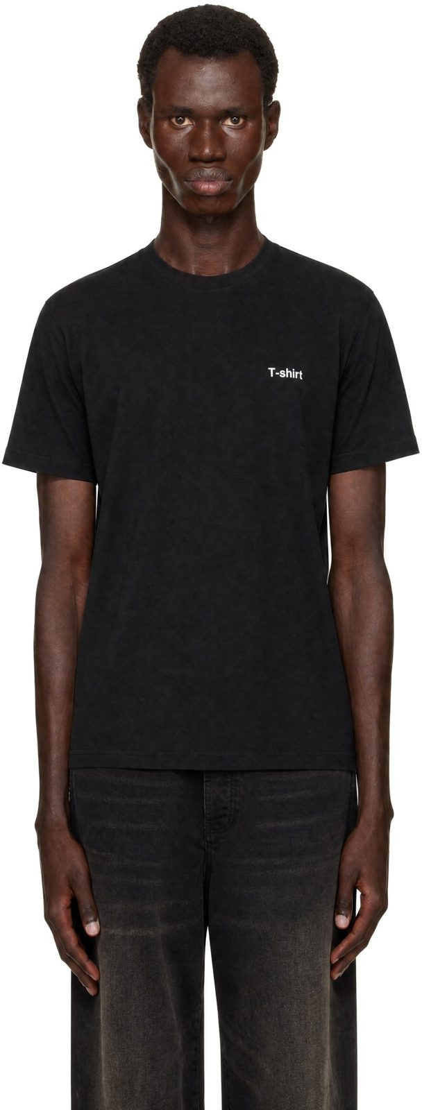Black Definition Oversized T-shirt 262669M213012