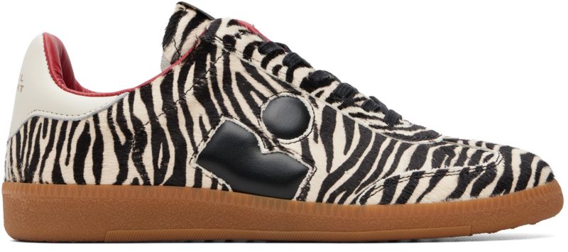 White & Black Bryce Sneakers 262600F128011