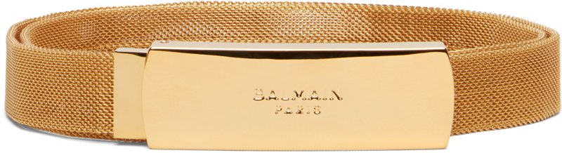 Gold Braided Brass Belt 262251F001004