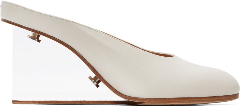 오프화이트 Plexi Pump Mules 262168F122008