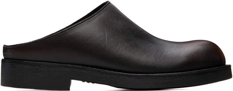 Brown Slipper Loafers 262188M231008