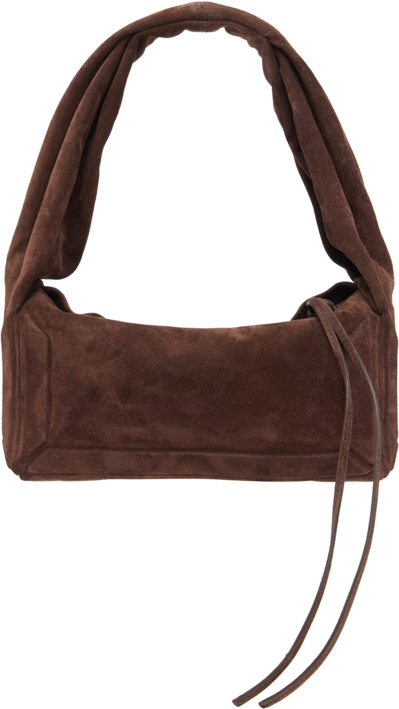 Brown East West Small Box Bag 262168F048012