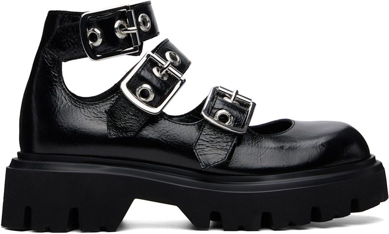 Black Bacchus Loafers 262314F121001