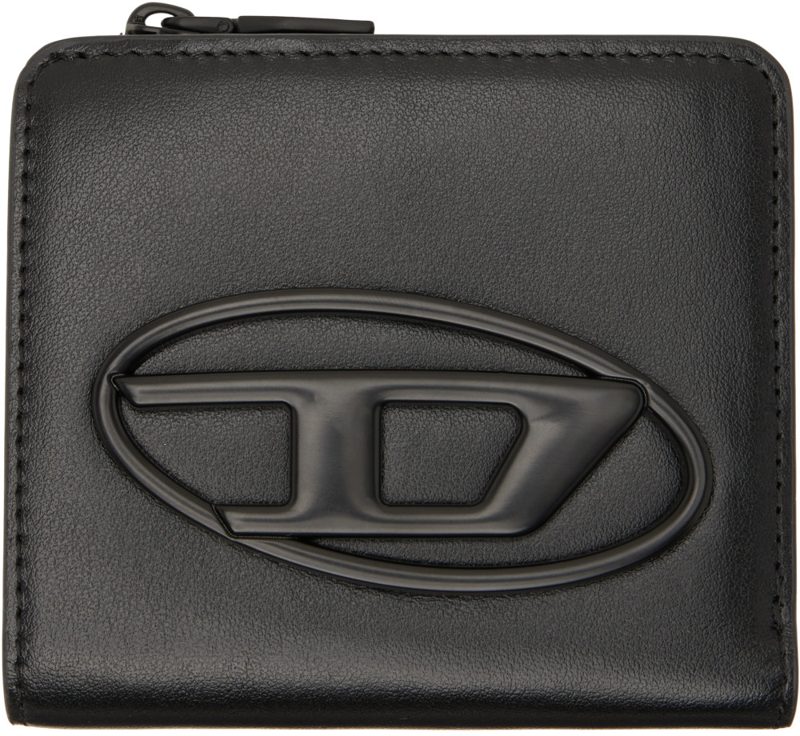 Black Holi-d Bi Fold Zip L Wallet 262001M164004