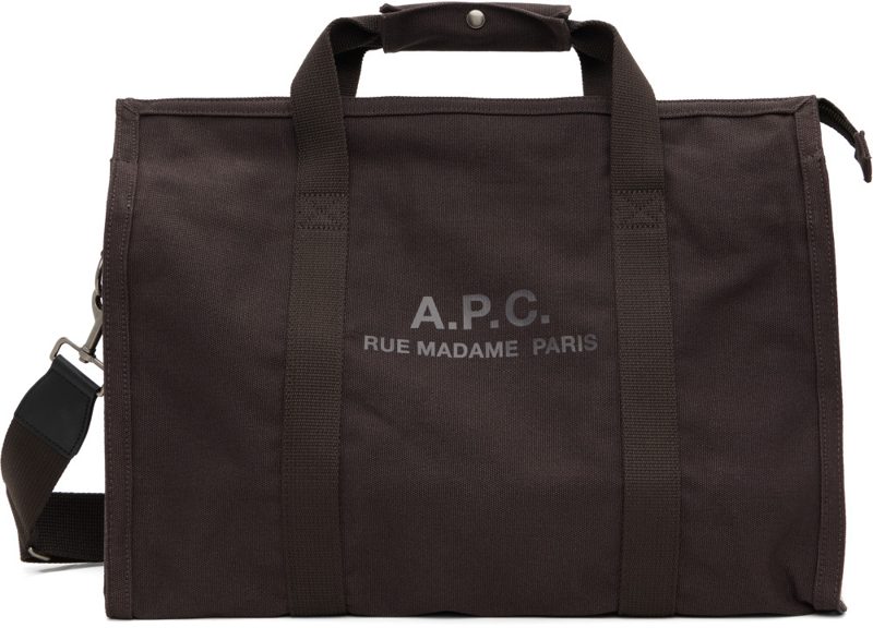 Brown Recuperation Gym Bag 262252M169003