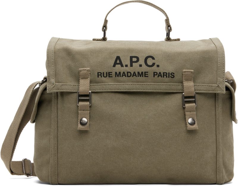 Khaki Recuperation Satchel 262252M170024