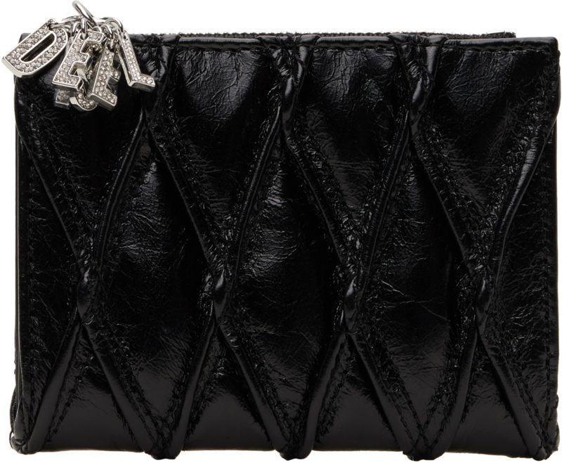 Black D-Charms Bifold Wallet 262001F040001