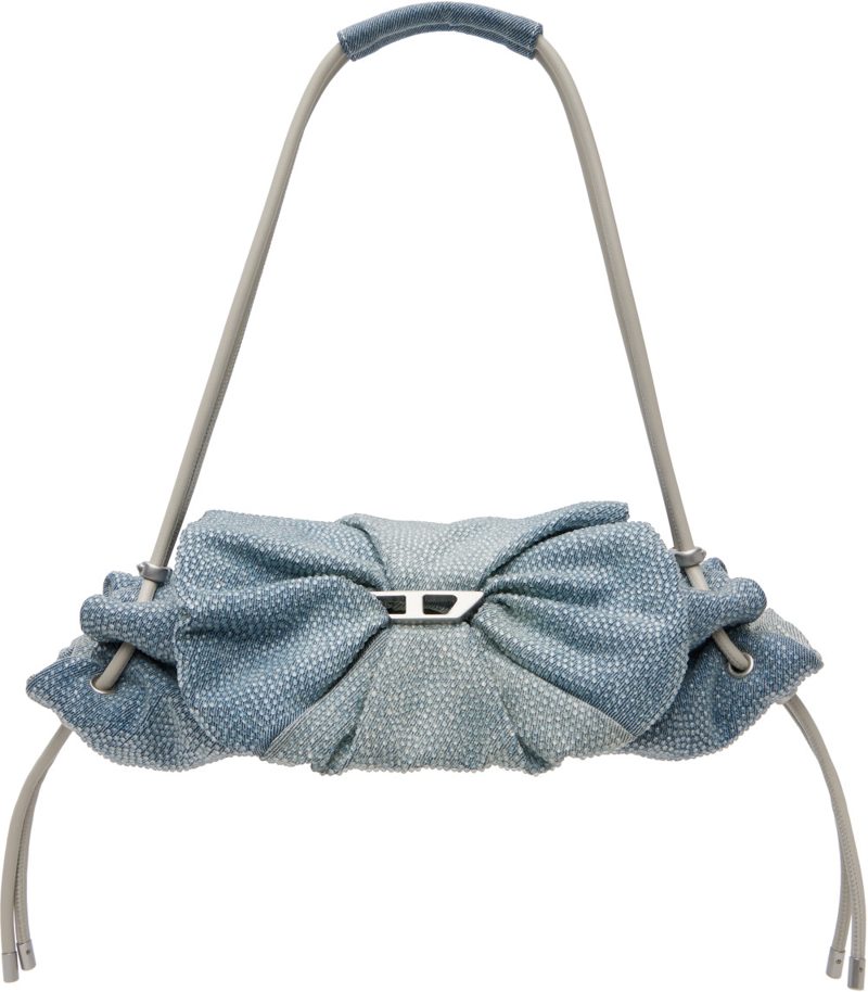 Blue Scrunch-D Shoulder S Bag 262001F048013