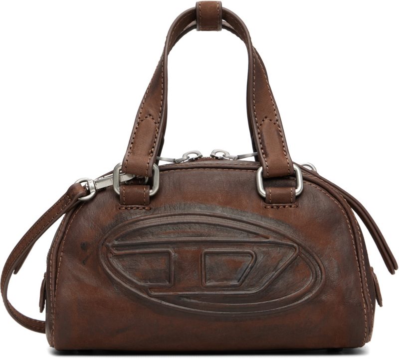 Brown 1DR Dome Soft Crossbody Bag 262001F048041