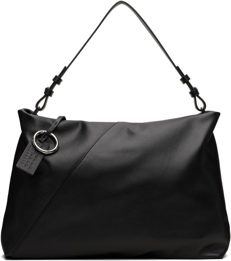 Black Folded Pochette Bag 262188F048006