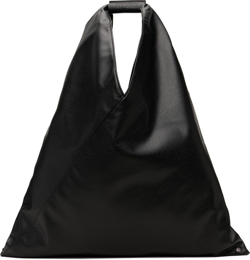 Black Classic Medium Triangle Tote 262188F049008