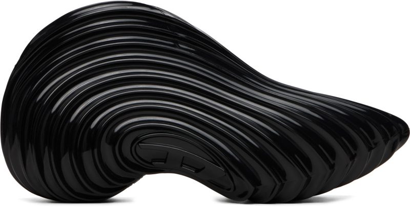 Black Melissa Edition Melflex Slip-On Sneakers 262001M236001