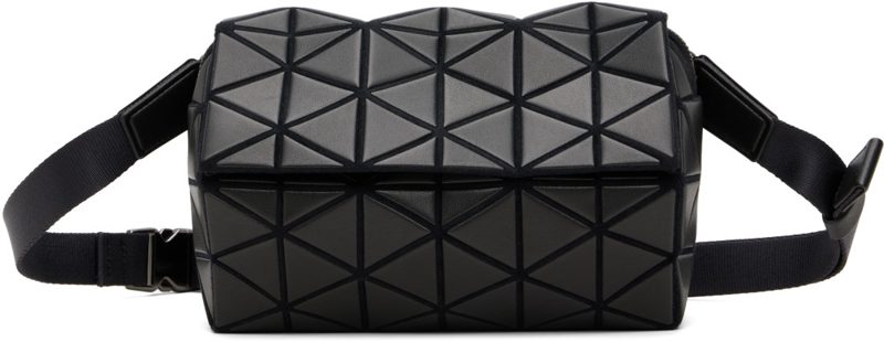 Black Hexagon Messenger Bag 271730M170005
