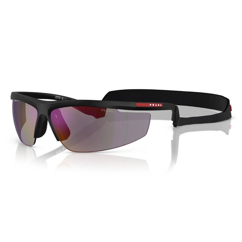 Linea Rossa Blue Mirror Violet Wrap Mens Sunglasses PS A02S 1BO10J 96