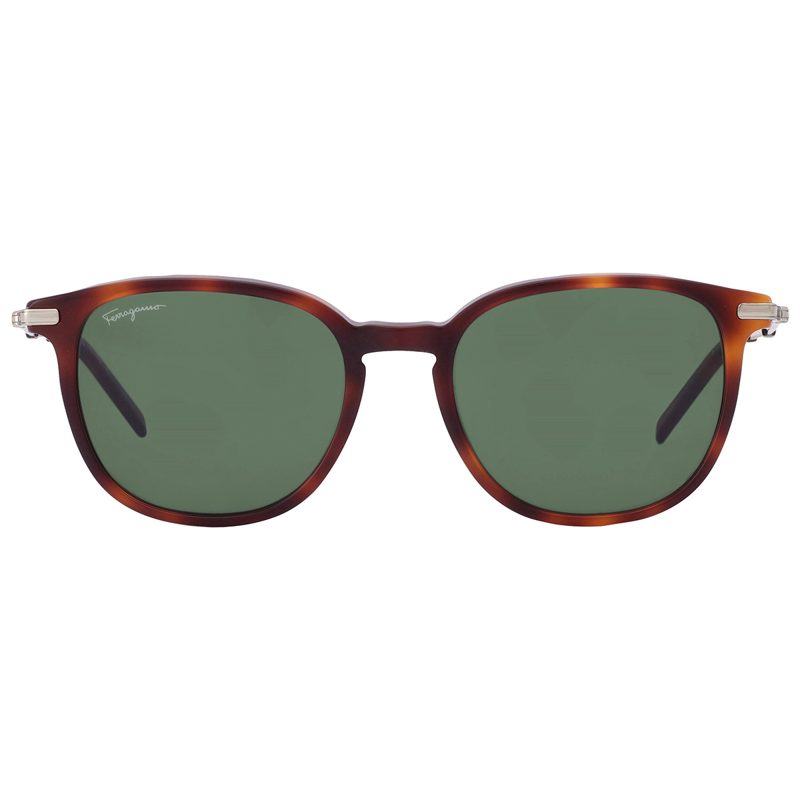 Salvatore Green Square Mens Sunglasses SF1015S 214 52