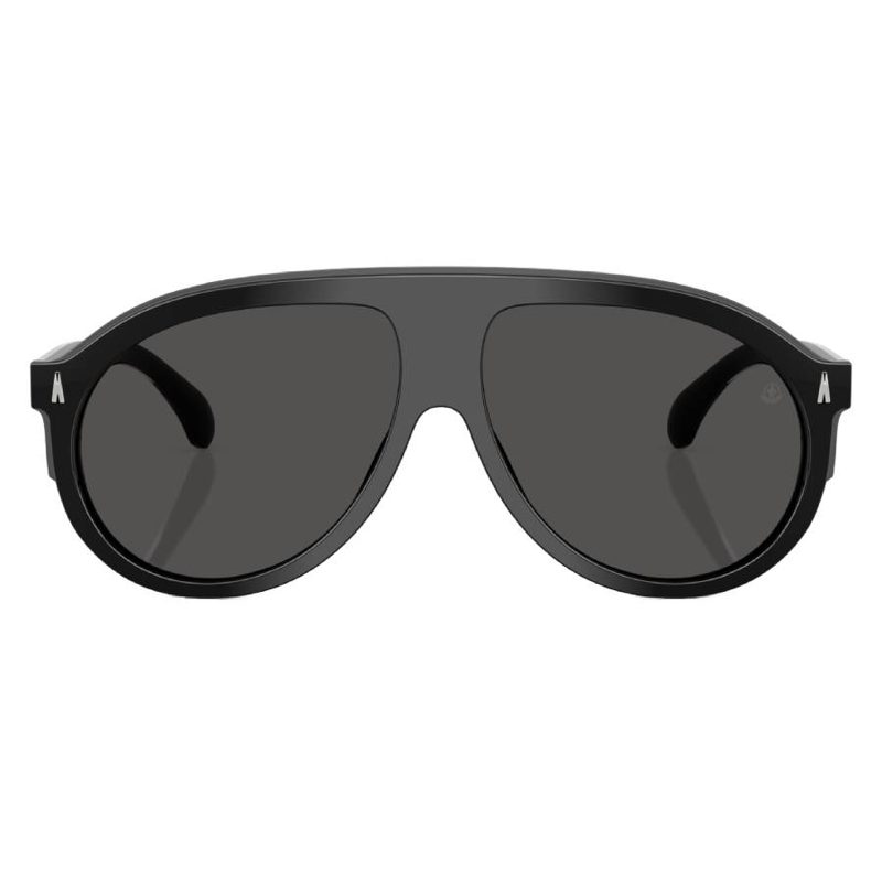 Fhaite Dark Grey Pilot Unisex Sunglasses ME6001F 300187 59_Shiny Black