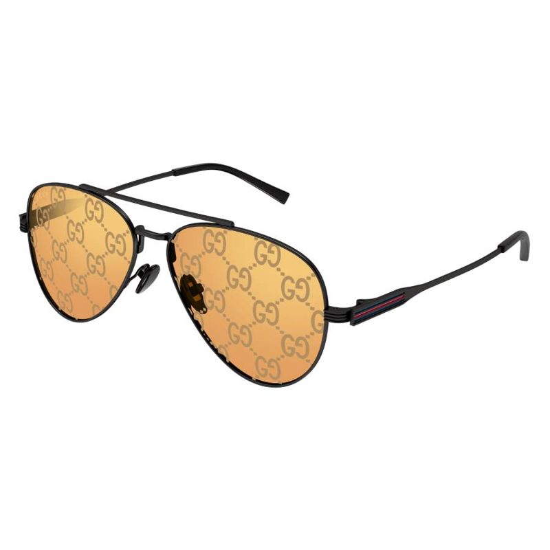 Orange Logo Pilot Mens Sunglasses GG1874S 005 57