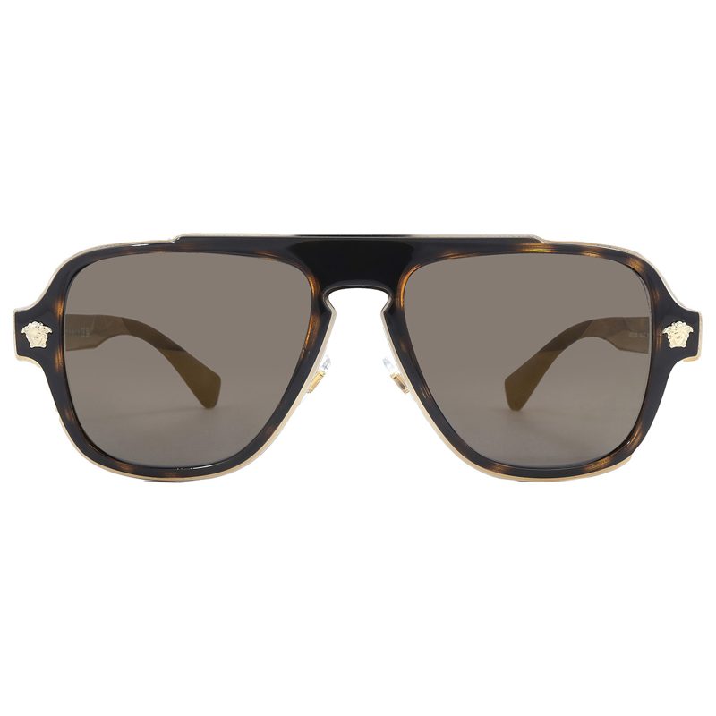 Grey Navigator Mens Sunglasses VE2199 12524T 56