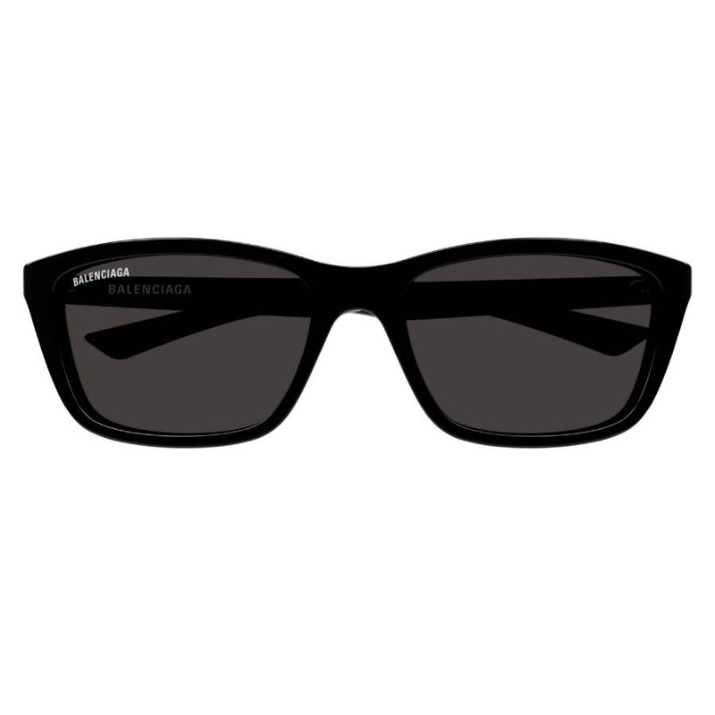 Grey Rectangular Unisex Sunglasses BB0403SK 001 58_Black