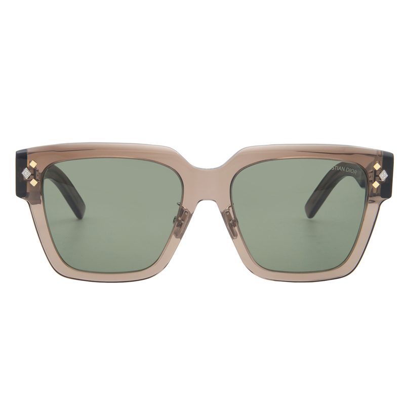 CD DIAMOND S3F Brown Square Mens Sunglasses DM40084F 45E 55_Shiny Light Brown