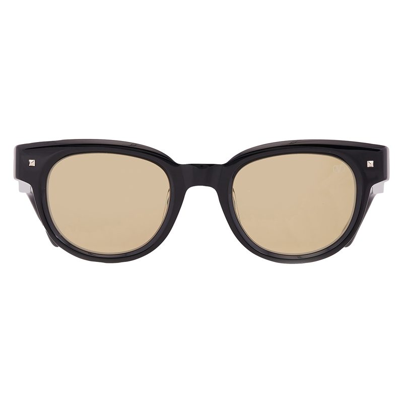 Garavani ESSENTIAL V Amber Oval Unisex Sunglasses VLS-163 A 48