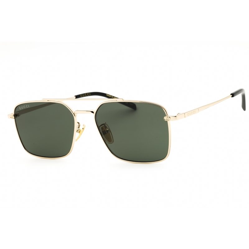 Grey Navigator Mens Sunglasses GG1957SA 001 58_Gold Tone