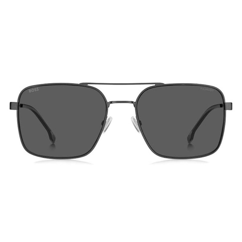 Hugo [보스] Poilarized Grey Navigator Mens Sunglasses [보스] 1695/S 0SVK/M9 58