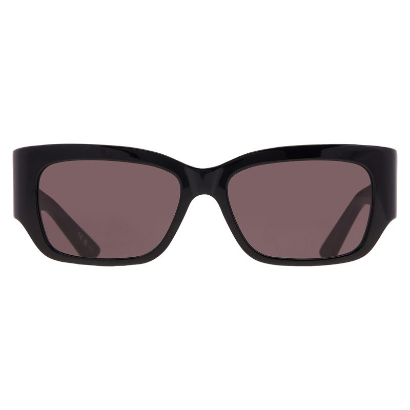 Grey Rectangular Unisex Sunglasses BB0331SK 001 56