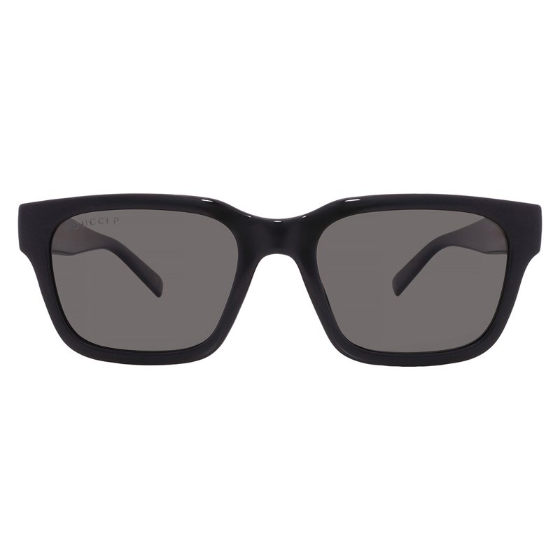 Polarized Grey Square Mens Sunglasses GG1857S 005 55