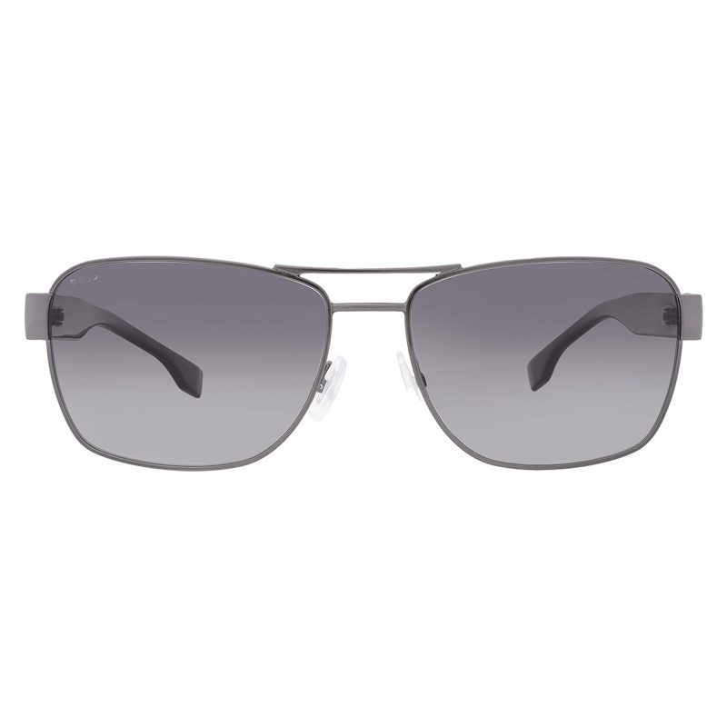 Hugo [보스] Polarized Grey Shaded Navigator Mens Sunglasses [보스] 1441/O/S 0ANS/WJ 60