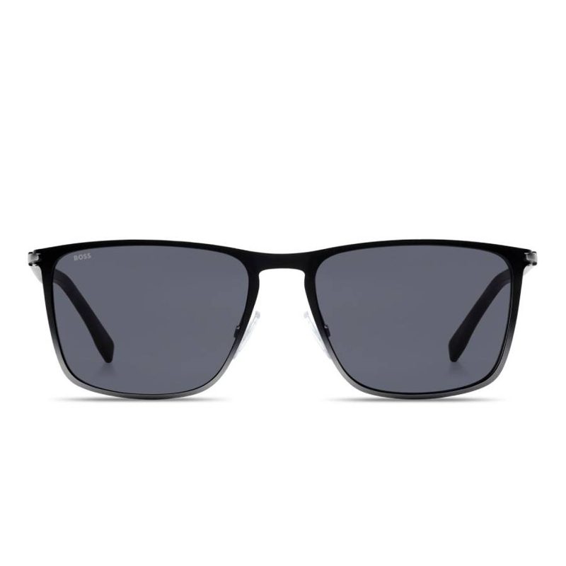 Hugo [보스] Grey Gradient Square Mens Sunglasses [보스] 1004/S/IT 0O6W/IR 56