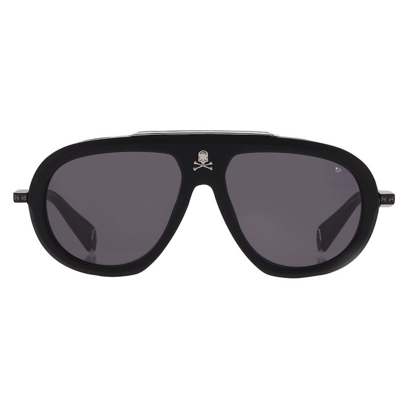 Philipp Plein Smoke Pilot Mens Sunglasses SPP151W 0703 57